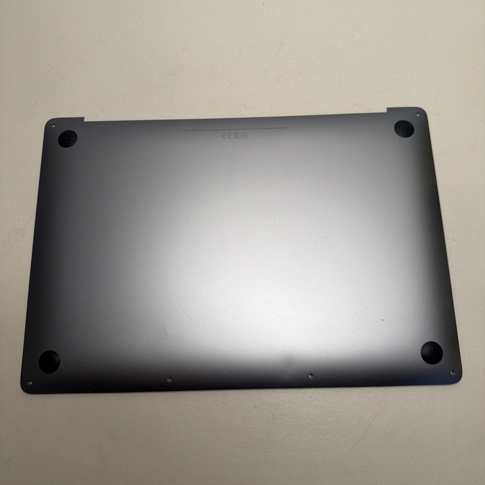 Genuine Apple MacBook Pro 13” a2289   Base Bottom Plate Cover grey