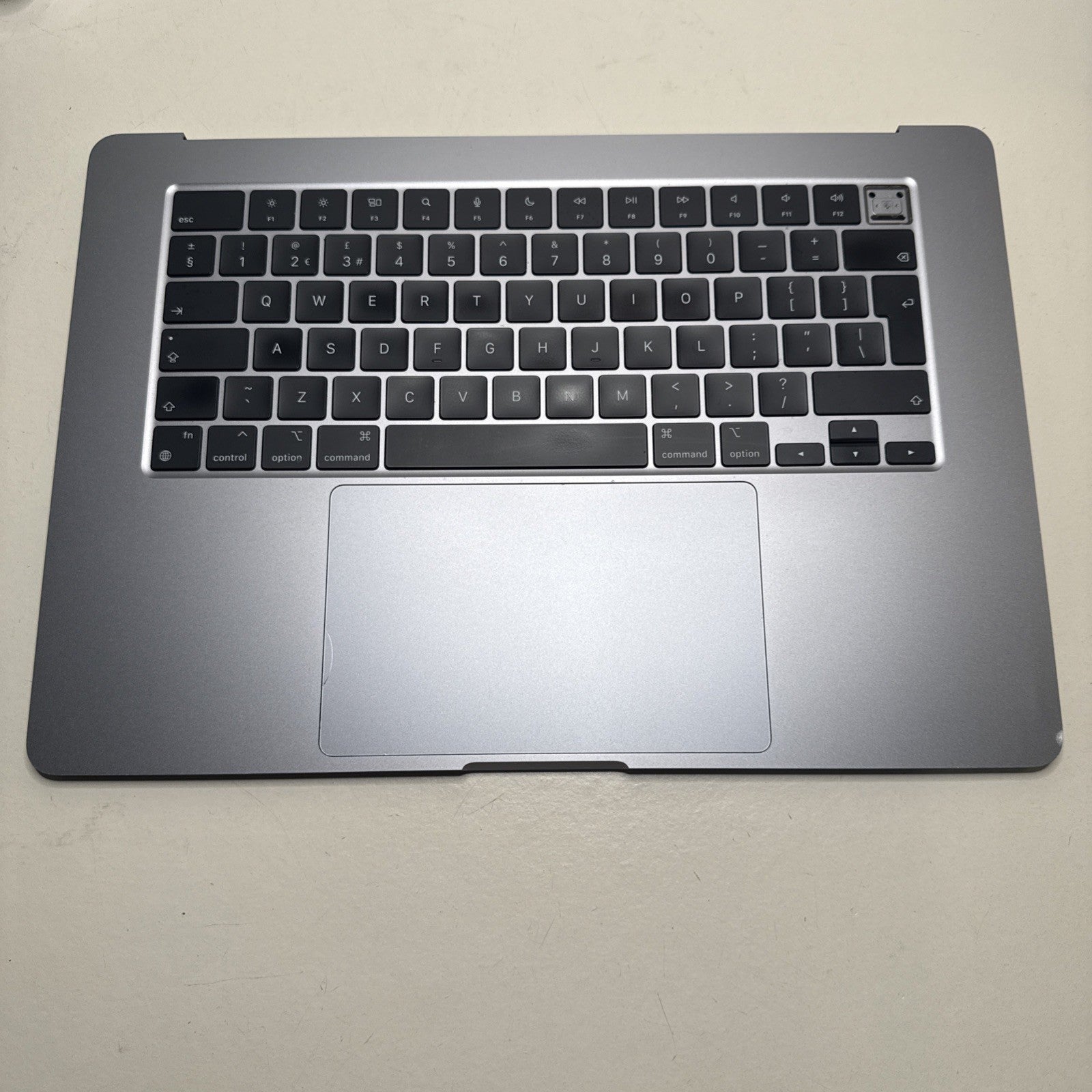 Apple MacBook Air 15" M2 A2941 2023 Palmrest UK Keyboard Space Grey Grade B