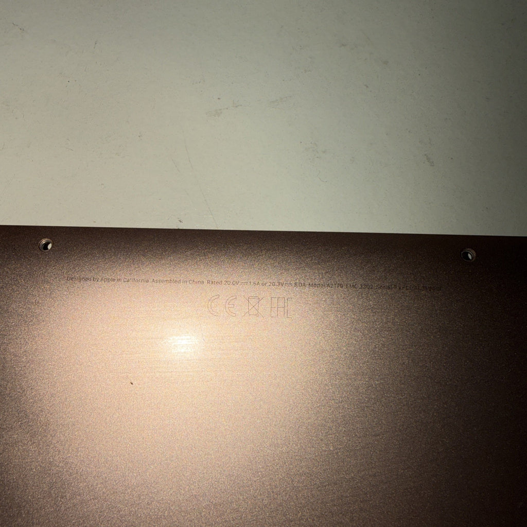 Original Apple MacBook Air 13" A2179 Bottom Base Cover EMC 3302 Rose Gold