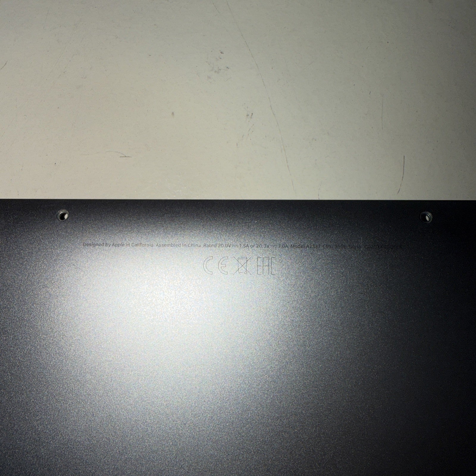 Apple MacBook Air 13" 2020 - A2337 Base Bottom Cover Space Grey Colour Grade A