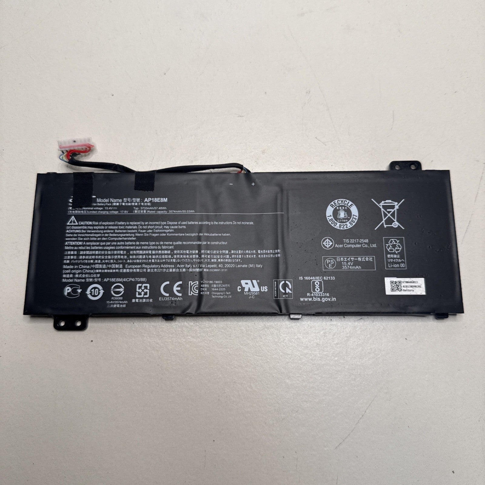 AP18E7M AP18E8M Battery For Acer Predator Helios 300 PH315-52 PH317-53