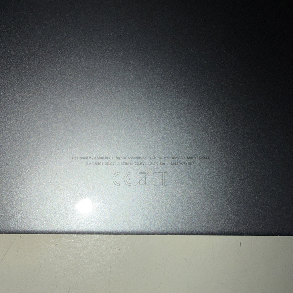 Genuine MacBook Air 15" M2 A2941 2023 Base Bottom Case Cover Space Grey