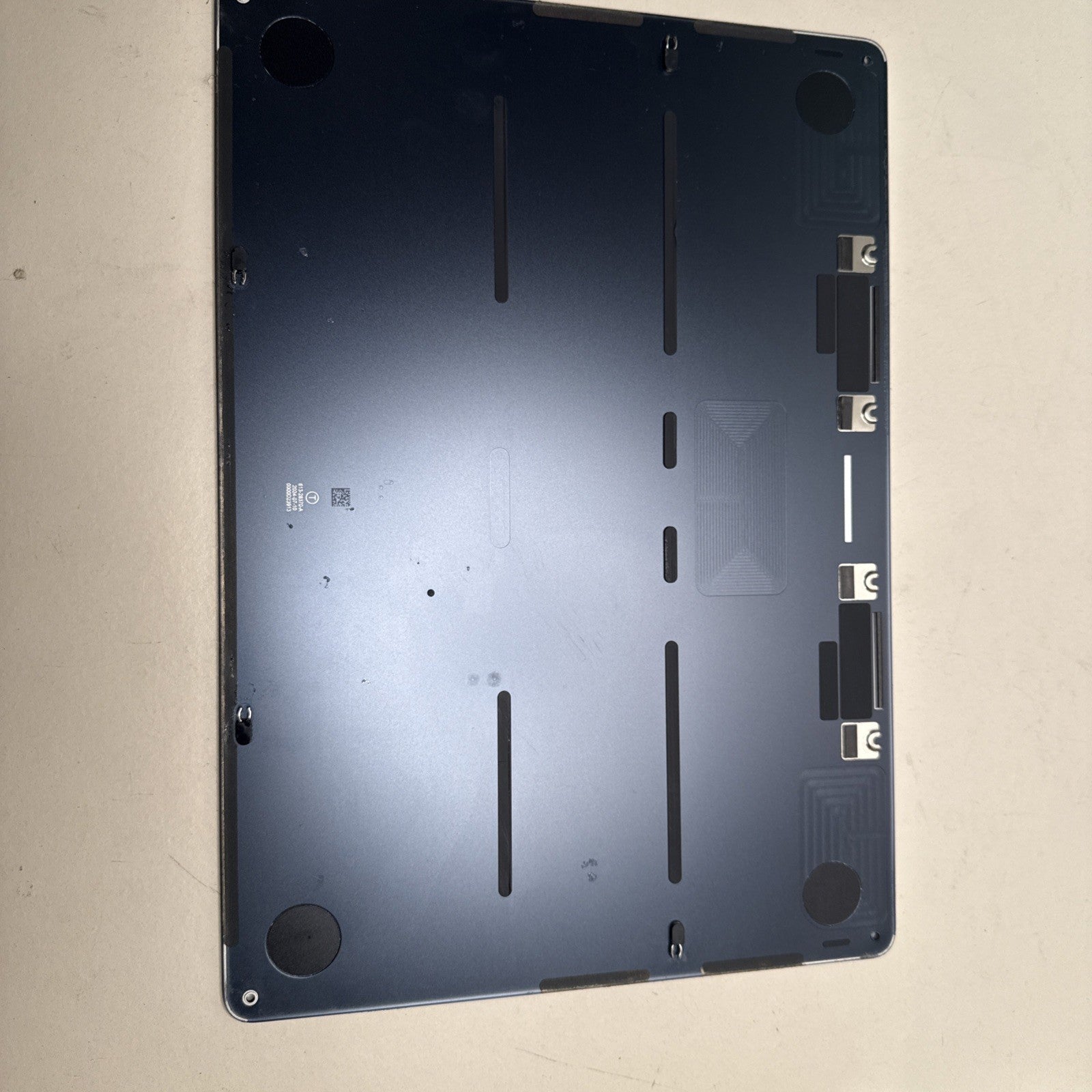 Apple MacBook Air 13" 2024 A3113  13.6" Base Bottom Cover Genuine Midnight