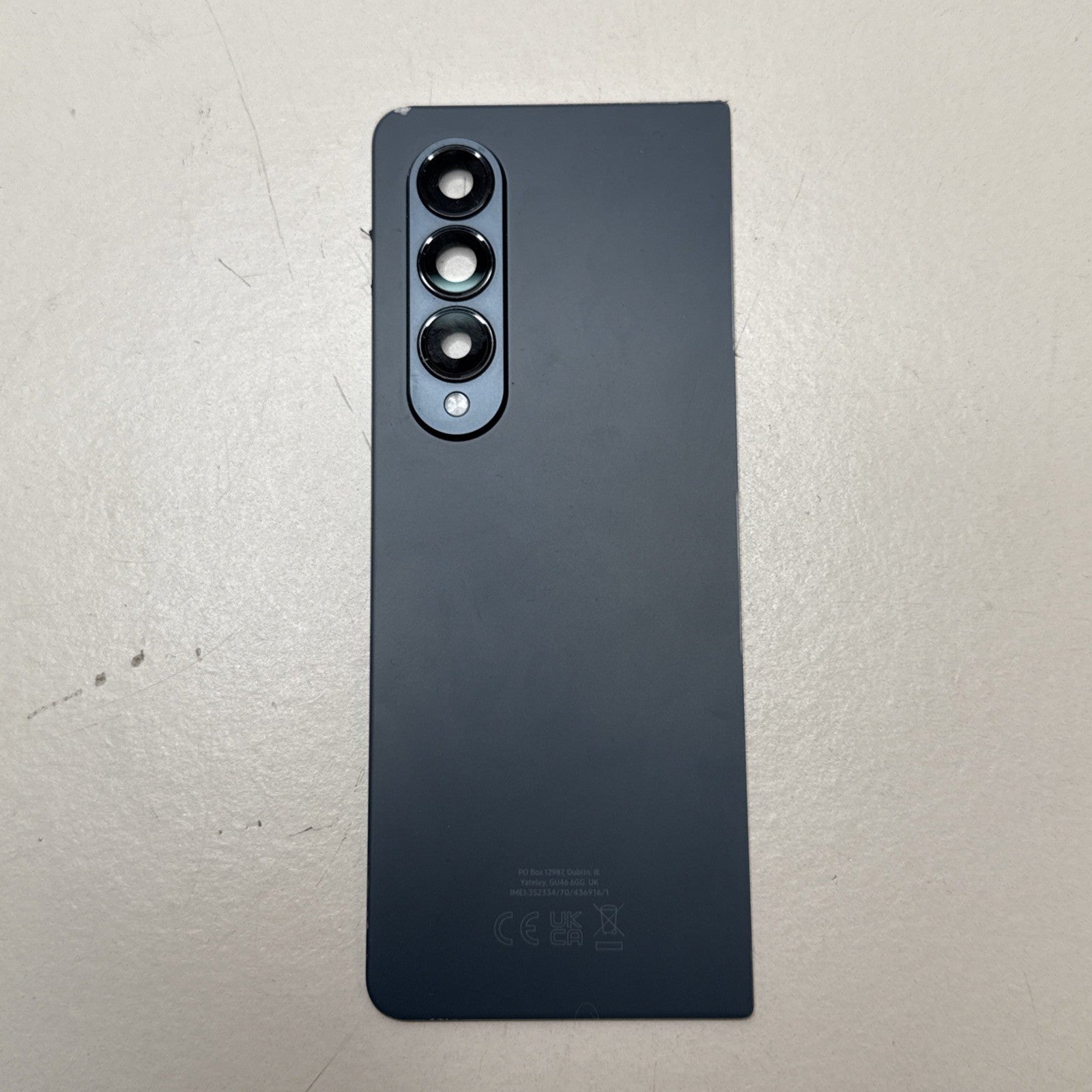 For Samsung Galaxy Z Fold 4 Rear Back Glass Battery Cover & Lens Replacement