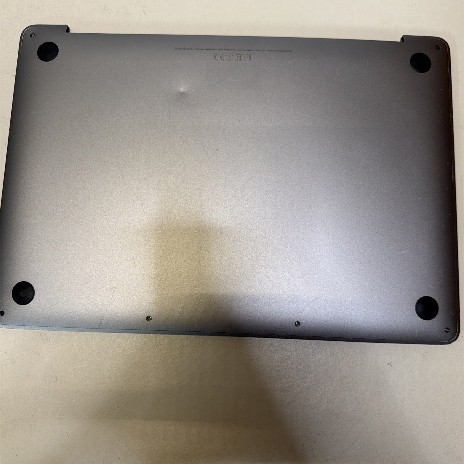 Apple MacBook Pro 13" 2016 A1708 Base Bottom Case/Cover 613-03578-10 Space Grey