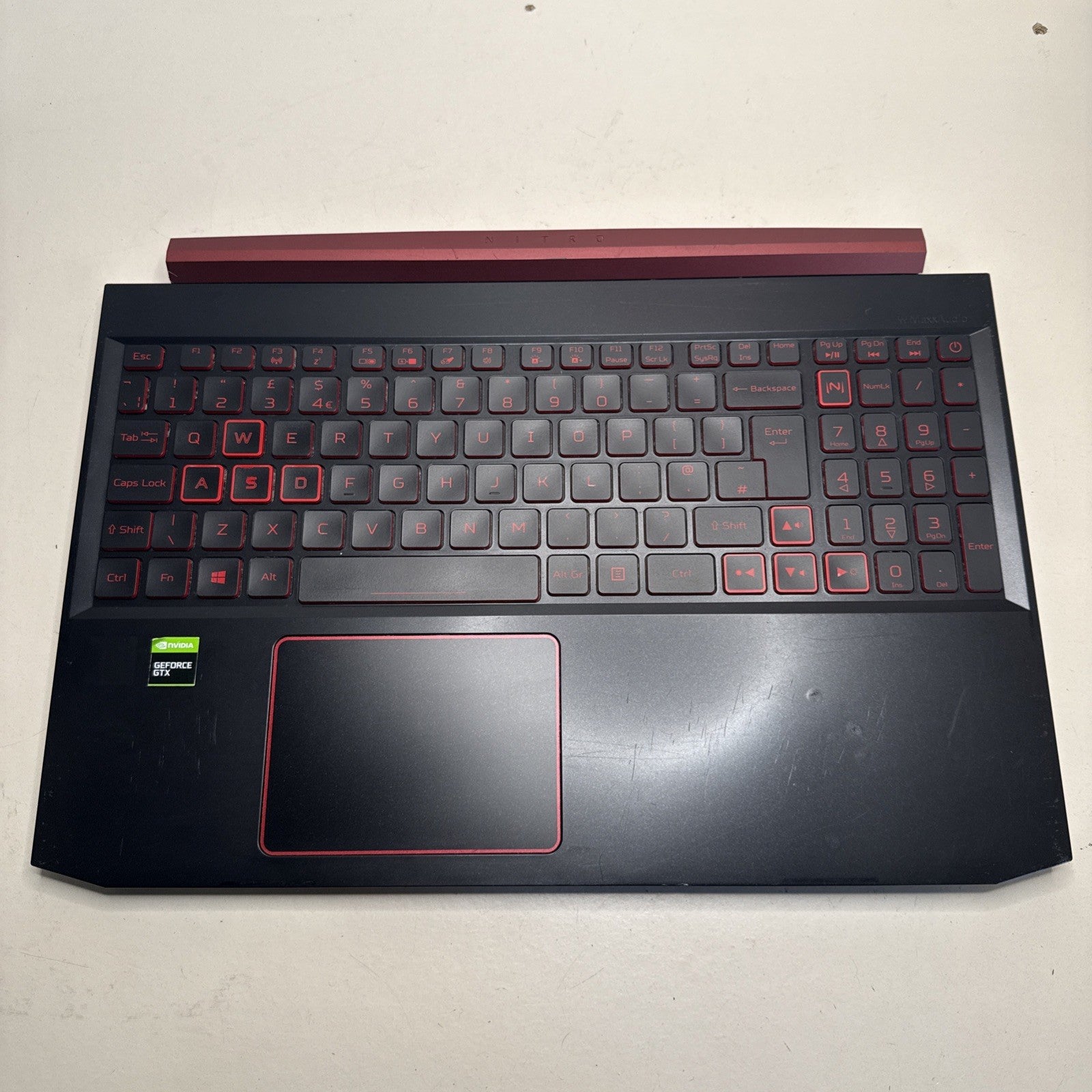 Acer Aspire Nitro AN515-54 Palmrest Cover Keyboard Black 6B.Q5BN2.001