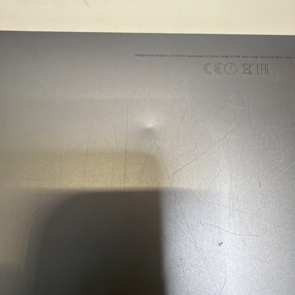 Apple MacBook Pro 13" 2016 A1708 Base Bottom Case/Cover 613-03578-10 Space Grey