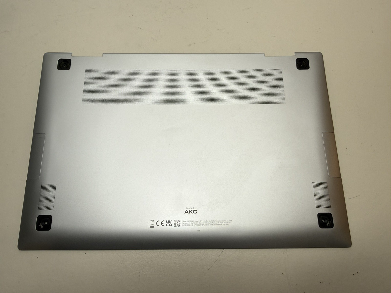 Genuine Samsung Galaxy Book2 Pro 360 NP930QED Base Bottom Cover BA98-03191B