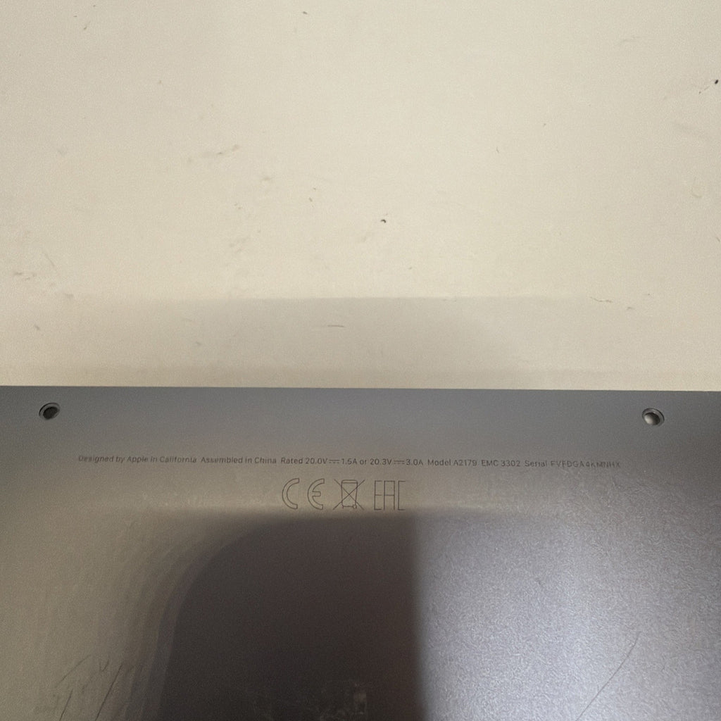 Coque inférieure de batterie HDD Apple Macbook Air A2179 d'origine