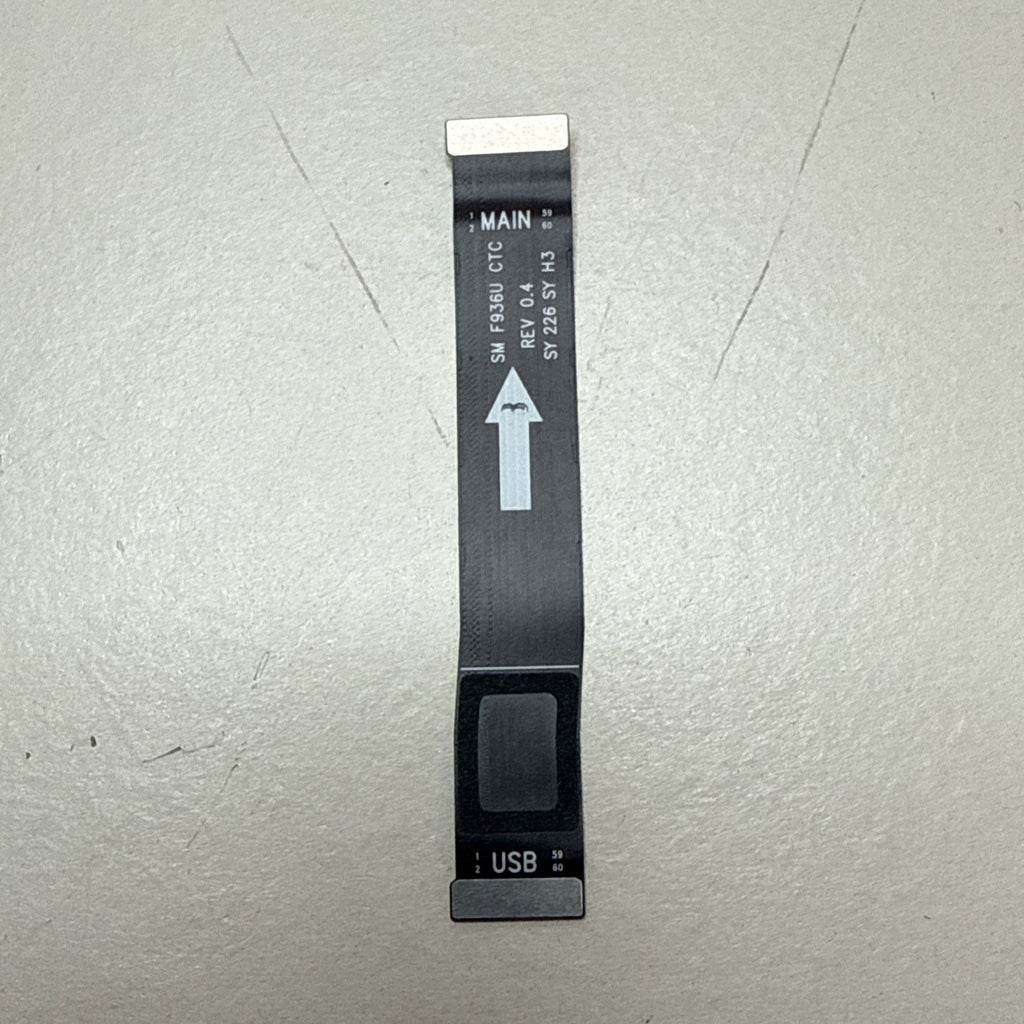 Samsung Galaxy Z Fold4 MAIN-USB flex ribbon cable connector SM F936 CTC Genuine