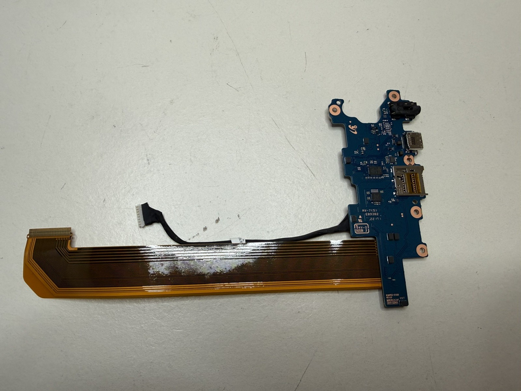Samsung Galaxy Book2 Pro 360 NP930QED USB Card Audio Board & Cable BA41-02941A