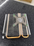Microsoft Xbox One S Internal Cooling Fan with Heat Sink and X Clamp.