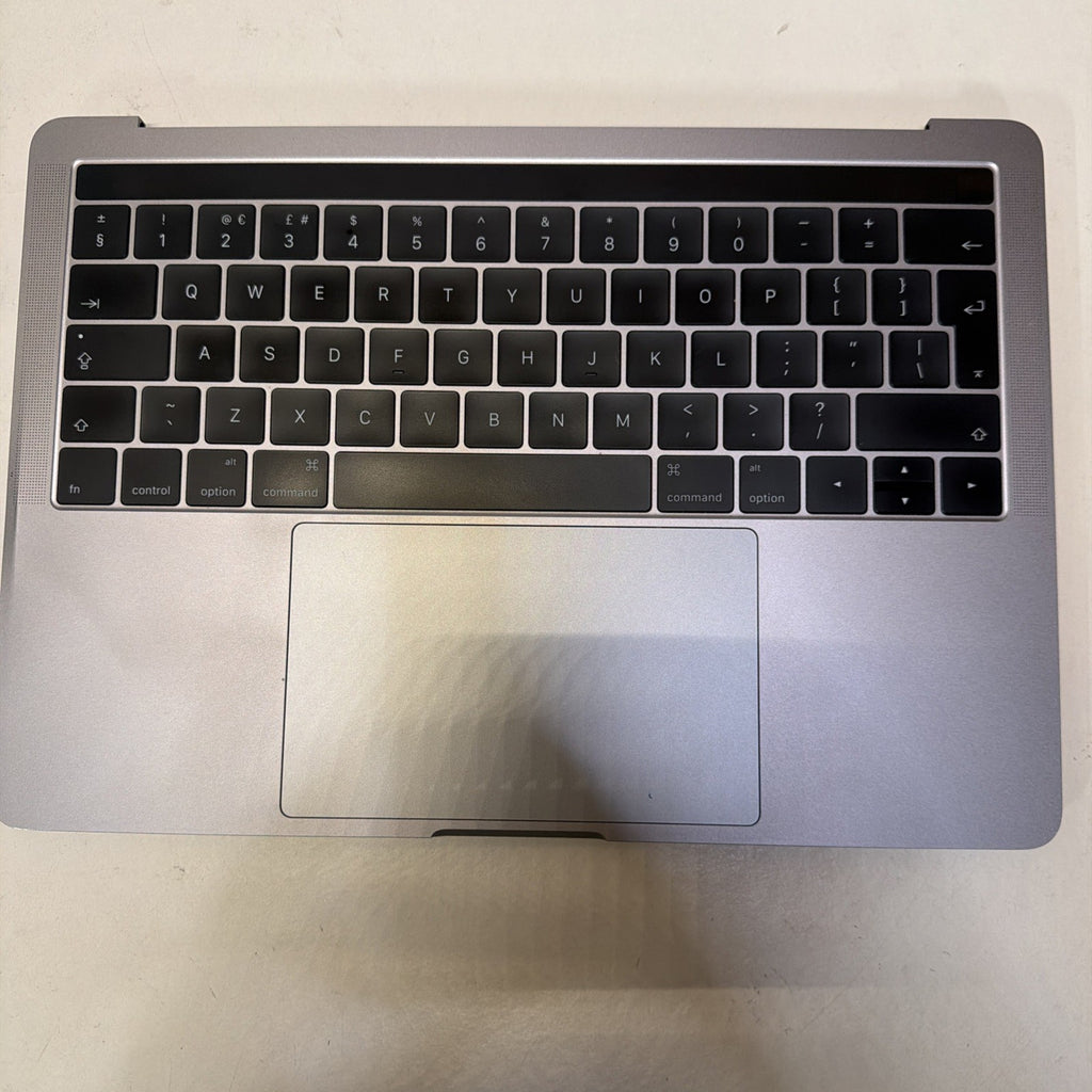 Apple MacBook Pro 13 A1706 2016 2017 Palmrest UK Keyboard B661-07951 Silver