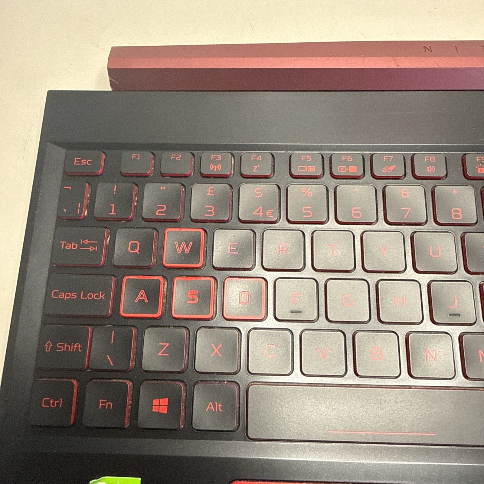Acer Aspire Nitro AN515-54 Palmrest Cover Keyboard Black 6B.Q5BN2.001