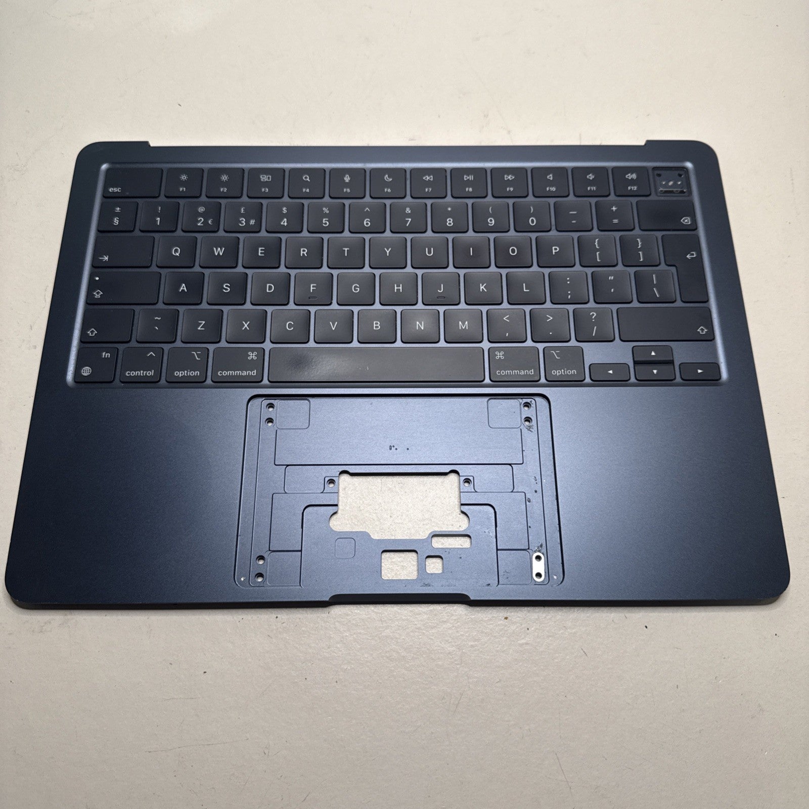 Apple MacBook Air 13"  A3113 Palmrest UK Keyboard Midnight Blue M3 2024
