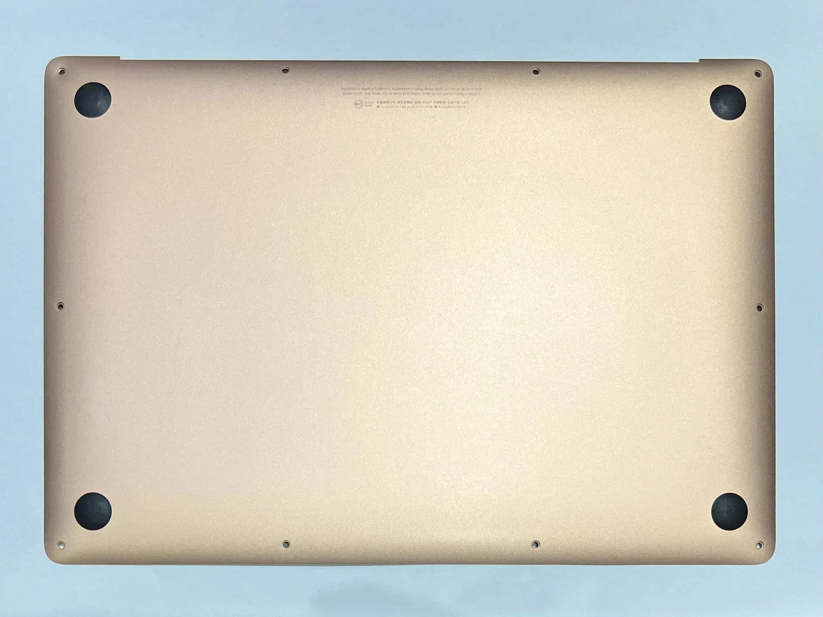 Genuine MacBook Air A2337 2020 M1 13" Bottom Case Base Cover ROSE GOLD