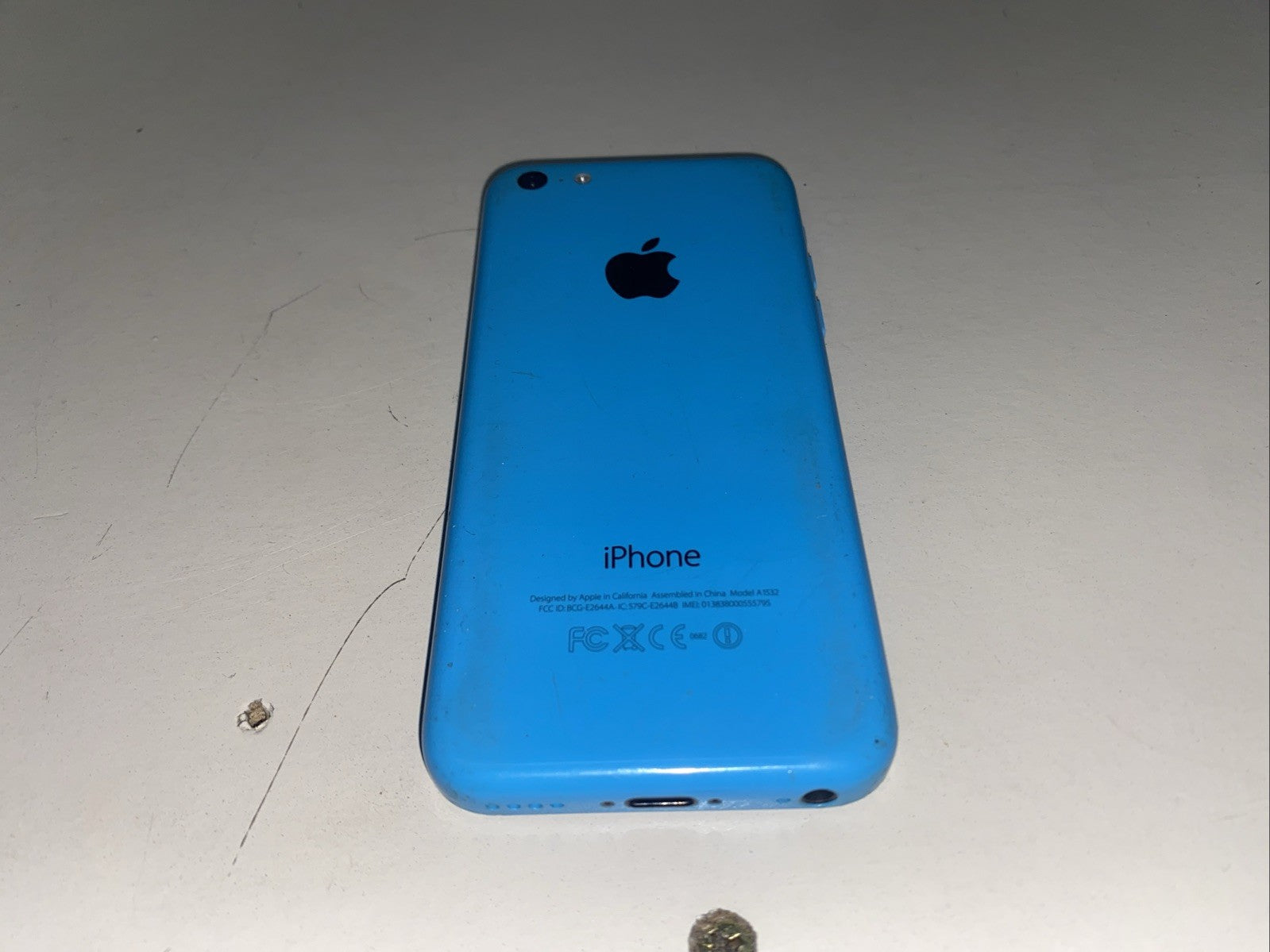 Apple iPhone 5c A1529 iOS Smartphone Blue 4'' IPS LCD 8MP (1GB+8GB) - For Parts