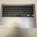  MacBook Pro 13" A2338 (2020) Palmrest /Keyboard Grey Grade A/B touchbar fault