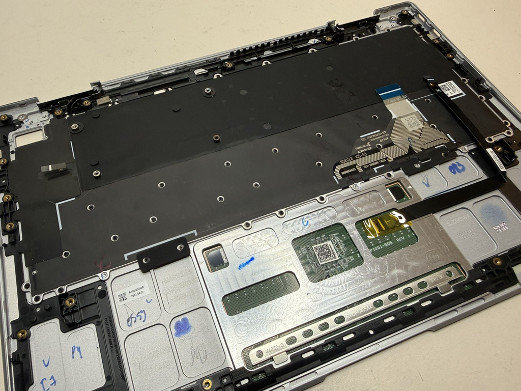 Samsung Galaxy Book2 360 NP730QED, NP730QFG Palmrest UK Keyboard BA98-03321B
