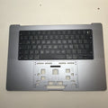 MacBook Pro 16" A2485 Palmrest UK Keyboard Top Cover Battery Grey 2021 EMC3651