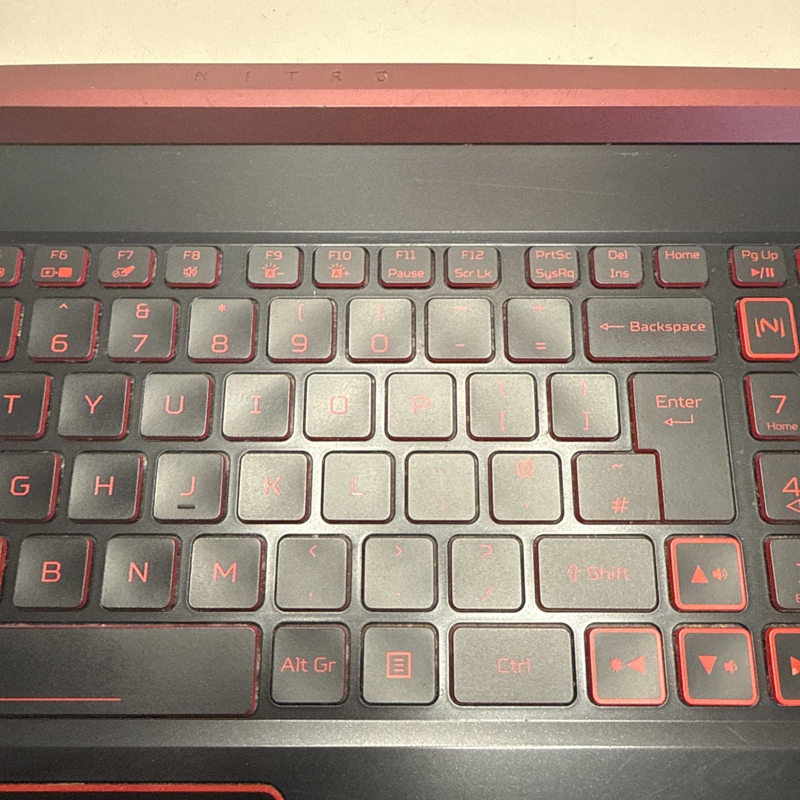 Acer Aspire Nitro AN515-54 Palmrest Cover Keyboard Black 6B.Q5BN2.001
